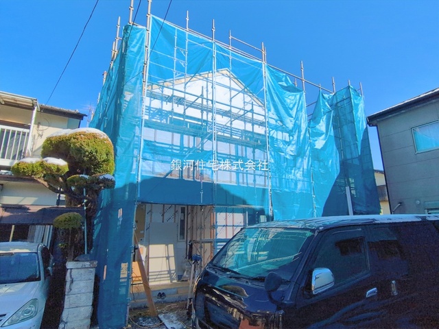 G00388720 埼玉県八潮市大字八條 新築一戸建て 3998万円 土地面積141.80m² (約42.89坪) 建物面積105.58m² (約31.93坪) 間取り４ＬＤＫ 築年月2026年04月(築１年以内)【外観10】