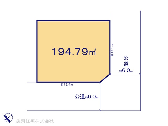G00388877 千葉県市原市桜台２丁目 土地 980万円【区画図】