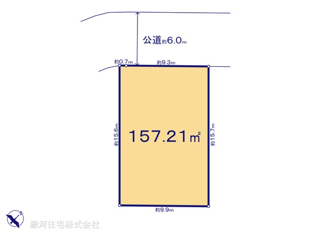 G00389710 埼玉県蓮田市関山４丁目 土地 2580万円【区画図】