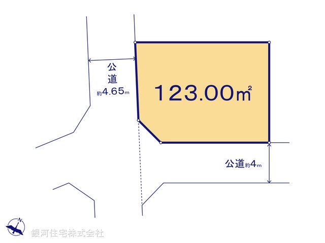 G00390138 埼玉県蓮田市大字黒浜 土地 2890万円【区画図】