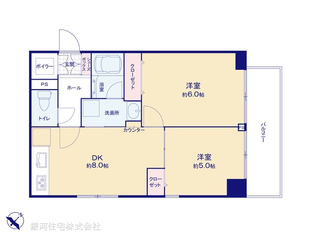 G00390614 東京都練馬区石神井町３丁目 中古マンション 3480万円【間取図】