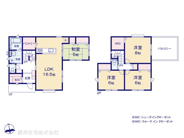 G00390732 神奈川県横須賀市鴨居２丁目 新築一戸建て 3980万円【間取図】
