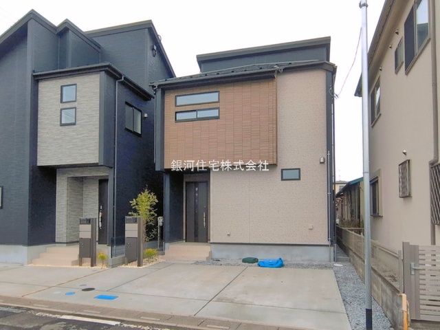 G00390820 埼玉県上尾市大字上 新築一戸建て 4298万円 土地面積125.23m² (約37.88坪) 建物面積98.95m² (約29.93坪) 間取り３ＬＤＫ 築年月2026年04月(築１年以内)【外観7】