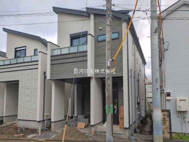 G00390831 東京都練馬区田柄４丁目 新築一戸建て 7590万円 土地面積85.78m² (約25.94坪) 建物面積95.68m² (約28.94坪) 間取り２ＳＬＤＫ 築年月2026年04月(築１年以内)【外観5】