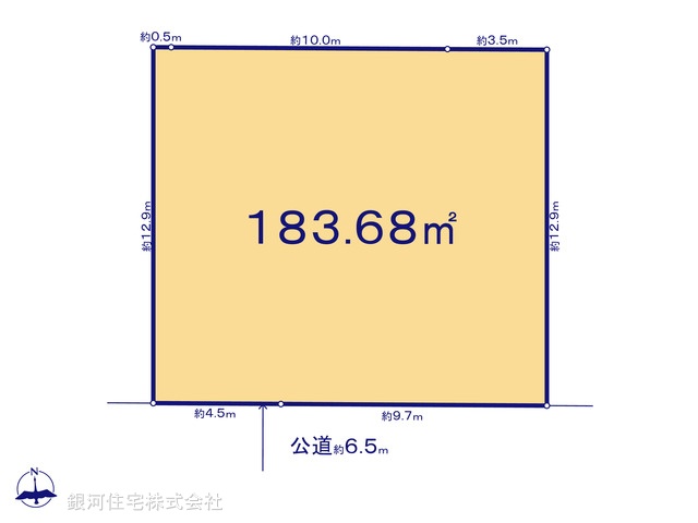 G00391023 神奈川県横浜市保土ヶ谷区権太坂１丁目 土地 4880万円【区画図】