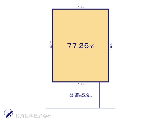 G00391039 千葉県浦安市東野２丁目 土地 5499万円【区画図】