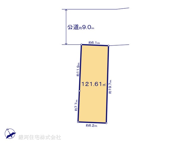G00391222 神奈川県横浜市中区本牧町１丁目 土地 6380万円【区画図】