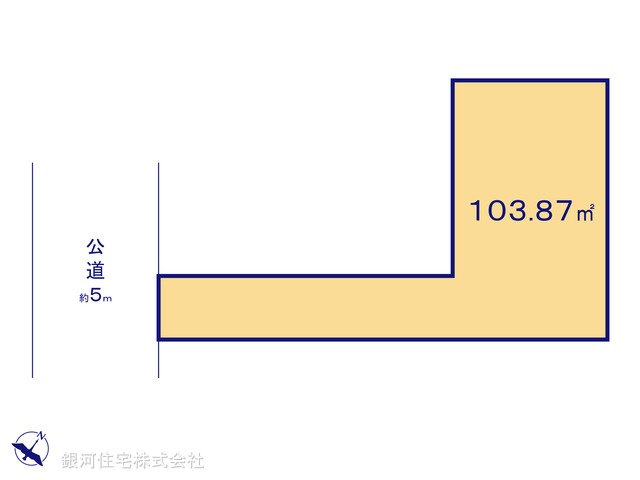 G00391795 千葉県浦安市海楽１丁目 土地 5410万円【区画図】