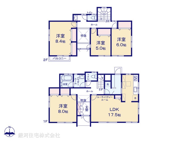 G00392739 神奈川県鎌倉市浄明寺６丁目 中古一戸建て 5999万円【間取図】