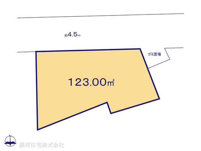 G00393370 埼玉県さいたま市岩槻区府内２丁目 土地 1990万円【区画図】