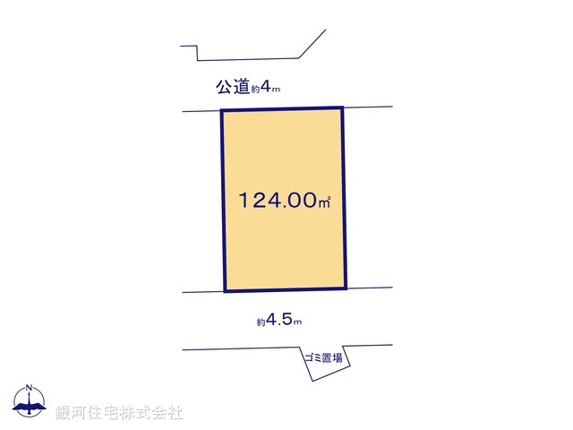 G00393377 埼玉県さいたま市岩槻区府内２丁目 土地 2190万円【区画図】