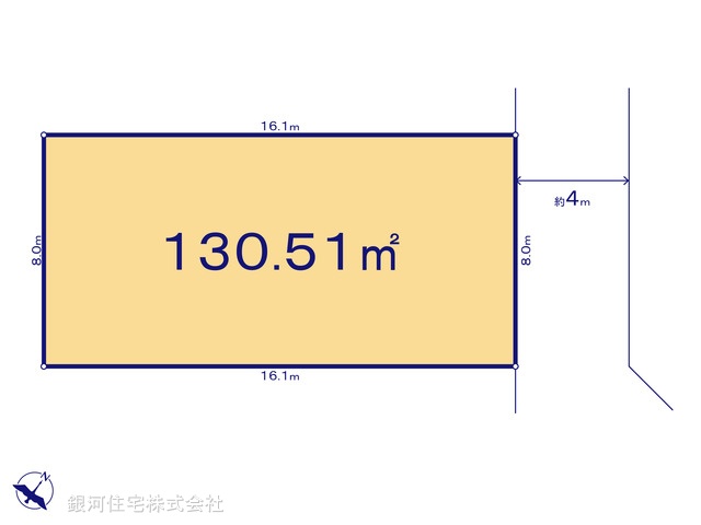G00393445 埼玉県入間市高倉５丁目 土地(建築条件付土地) 1899万円【区画図】