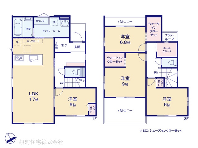 G00393487 埼玉県久喜市大字野久喜 新築一戸建て 4249万円【間取図】