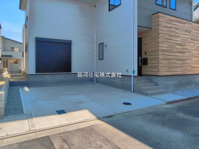 G00393501 千葉県松戸市新松戸７丁目 新築一戸建て 6598万円 土地面積141.38m² (約42.76坪) 建物面積107.85m² (約32.62坪) 間取り４ＬＤＫ 築年月2026年03月(築１年以内)【外観14】