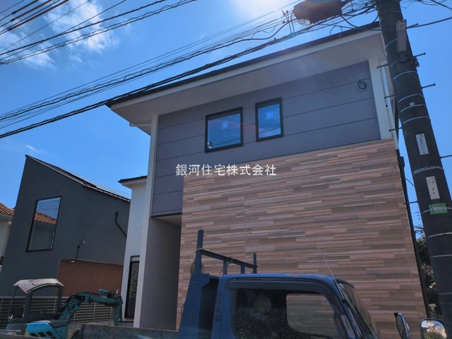 G00393501 千葉県松戸市新松戸７丁目 新築一戸建て 6598万円 土地面積141.38m² (約42.76坪) 建物面積107.85m² (約32.62坪) 間取り４ＬＤＫ 築年月2026年03月(築１年以内)【外観16】