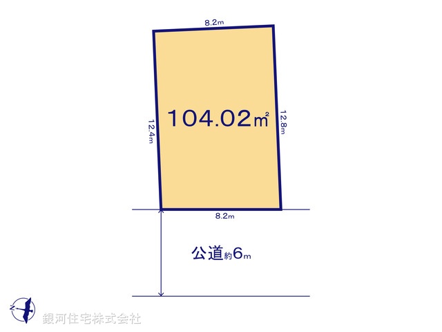 G00393645 東京都練馬区西大泉４丁目 土地 4190万円【区画図】