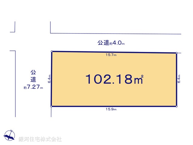 G00393704 東京都港区南麻布１丁目 土地 5億4980万円【区画図】