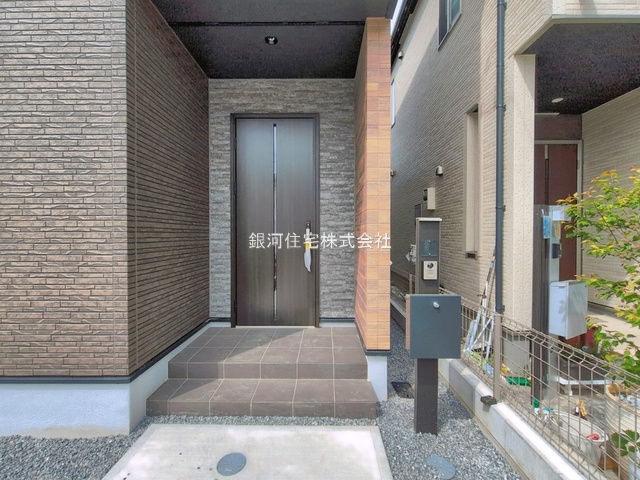 G00393901 千葉県松戸市新松戸南２丁目 新築一戸建て 5380万円 土地面積117.46m² (約35.53坪) 建物面積96.26m² (約29.11坪) 間取り３ＬＤＫ 築年月2026年04月(築１年以内)【外観13】