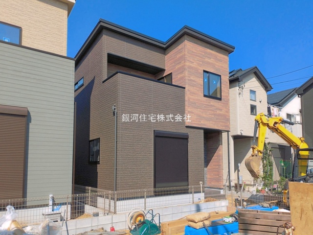 G00393901 千葉県松戸市新松戸南２丁目 新築一戸建て 5380万円 土地面積117.46m² (約35.53坪) 建物面積96.26m² (約29.11坪) 間取り３ＬＤＫ 築年月2026年04月(築１年以内)【外観14】