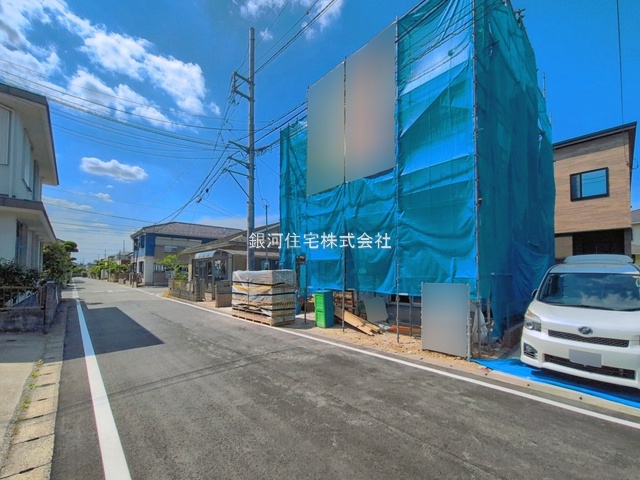 G00393902 千葉県松戸市新松戸南２丁目 新築一戸建て 5680万円 土地面積100.77m² (約30.48坪) 建物面積94.60m² (約28.61坪) 間取り３ＬＤＫ 築年月2026年06月(築１年以内)【外観8】