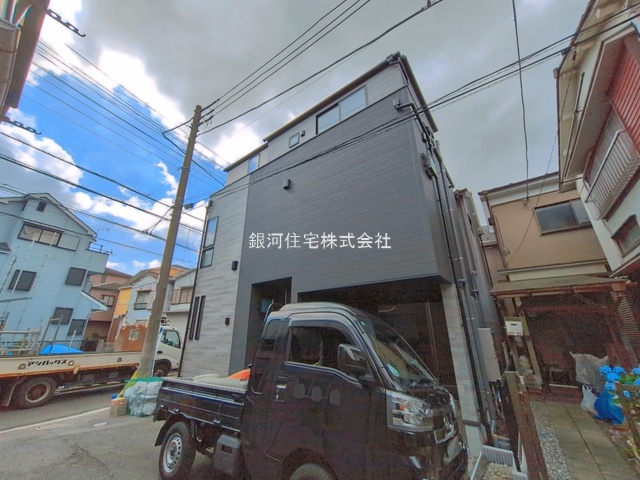 G00394002 神奈川県川崎市川崎区小田１丁目 新築一戸建て 4880万円 土地面積44.14m² (約13.35坪) 建物面積79.03m² (約23.90坪) 間取り３ＬＤＫ 築年月2026年07月【外観14】