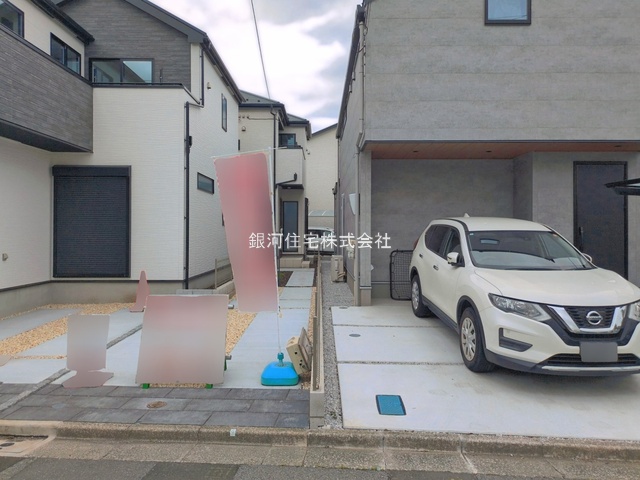 G00394015 東京都練馬区石神井台３丁目 新築一戸建て 7980万円 土地面積109.80m² (約33.21坪) 建物面積97.29m² (約29.43坪) 間取り３ＬＤＫ 築年月2026年05月(築１年以内)【外観7】