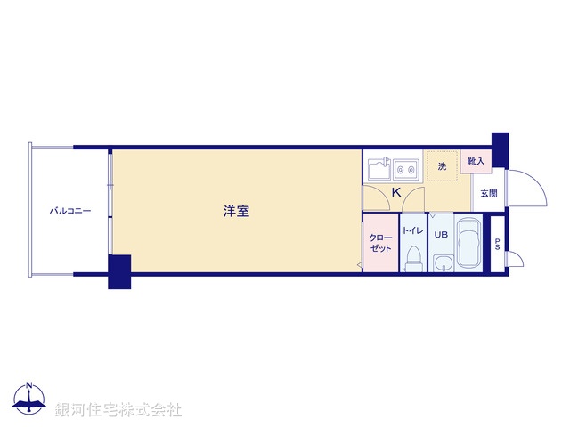 G00394047 東京都江戸川区中葛西１丁目 中古マンション 1880万円【間取図】