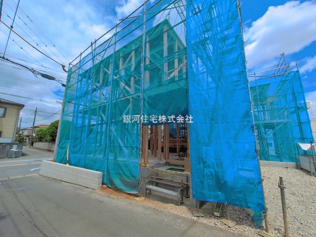 G00394079 埼玉県さいたま市岩槻区城町１丁目 新築一戸建て 3280万円 土地面積111.64m² (約33.77坪) 建物面積89.10m² (約26.95坪) 間取り３ＬＤＫ 築年月2026年07月【外観4】