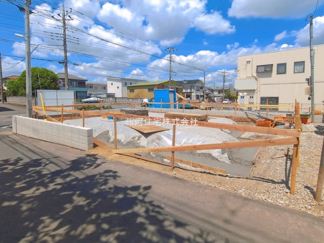 G00394079 埼玉県さいたま市岩槻区城町１丁目 新築一戸建て 3280万円 土地面積111.64m² (約33.77坪) 建物面積89.10m² (約26.95坪) 間取り３ＬＤＫ 築年月2026年07月【外観8】