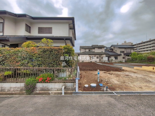 G00394083 千葉県松戸市六高台４丁目 新築一戸建て 4190万円 土地面積124.70m² (約37.72坪) 建物面積98.94m² (約29.92坪) 間取り３ＬＤＫ 築年月2026年07月【外観9】