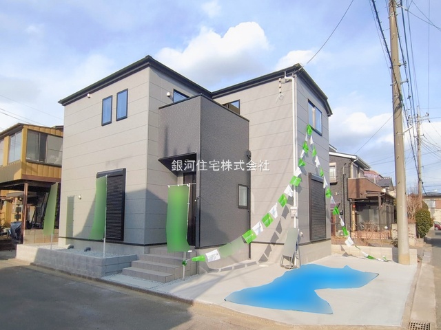 G00394606 埼玉県上尾市小泉７丁目 新築一戸建て 3298万円 土地面積119.37m² (約36.10坪) 建物面積104.33m² (約31.55坪) 間取り３ＬＤＫ 築年月2026年01月(築１年以内)【外観16】