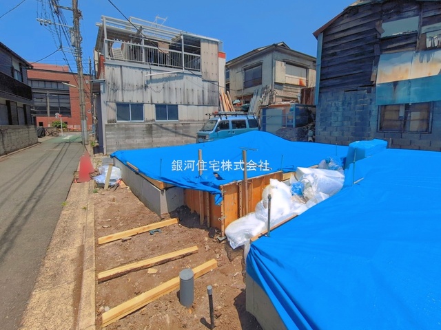 G00394638 東京都品川区旗の台２丁目 新築一戸建て 9280万円 土地面積40.54m² (約12.26坪) 建物面積64.45m² (約19.49坪) 築年月2026年09月【外観4】