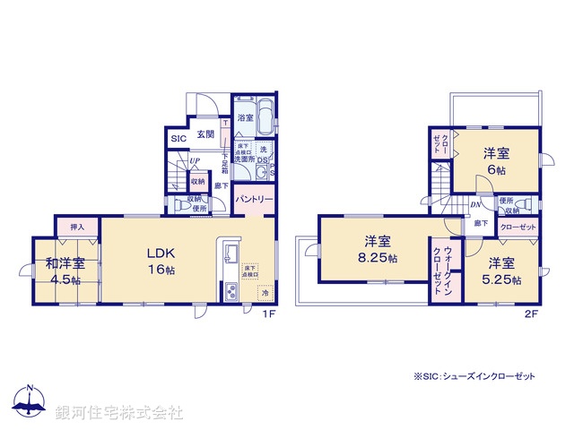 G00394787 千葉県木更津市牛込 新築一戸建て 2999万円【間取図】