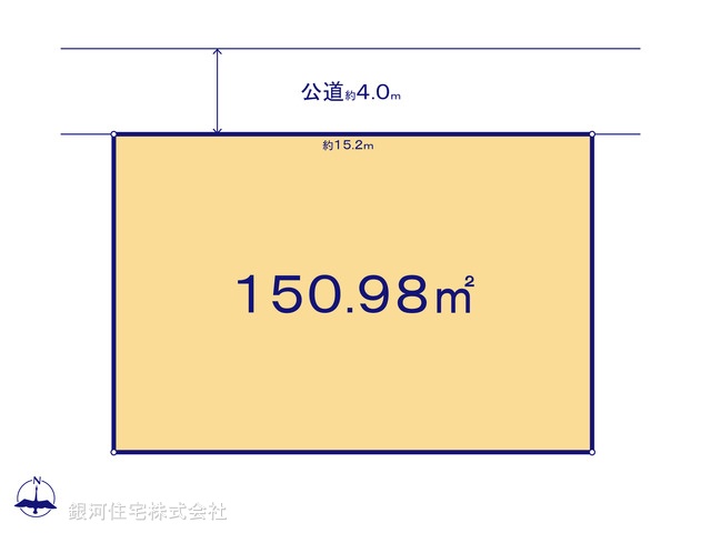 G00395171 埼玉県さいたま市見沼区大字中川 土地 2580万円【区画図】