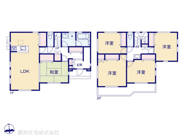 G00395609 神奈川県小田原市蓮正寺 中古一戸建て 2970万円【間取図】