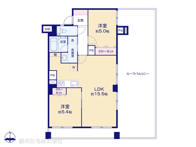 G00395681 東京都渋谷区恵比寿西１丁目 中古マンション 1億1800万円【間取図】