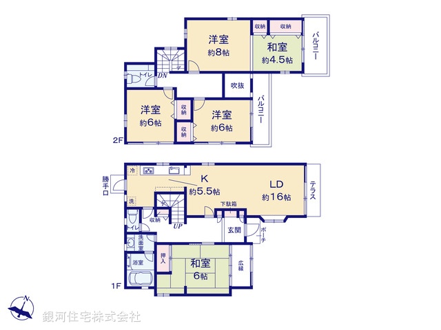 G00395772 千葉県東金市田間１丁目 中古一戸建て 1680万円【間取図】