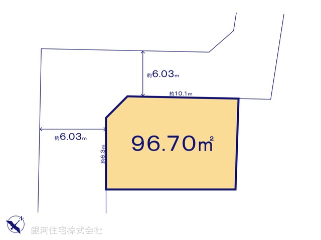 G00395816 埼玉県狭山市大字北入曽 土地 1250万円【区画図】