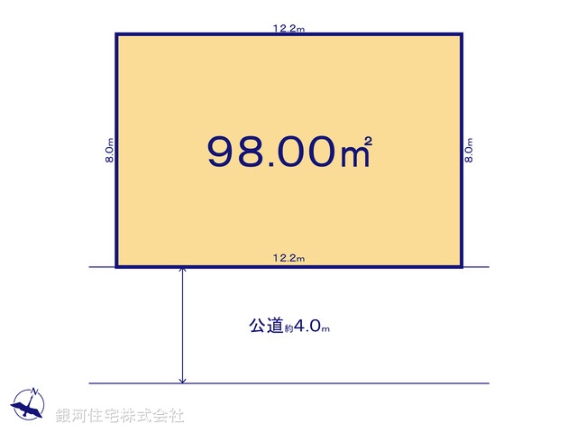 G00395843 埼玉県八潮市大字大曽根 土地 2700万円【区画図】