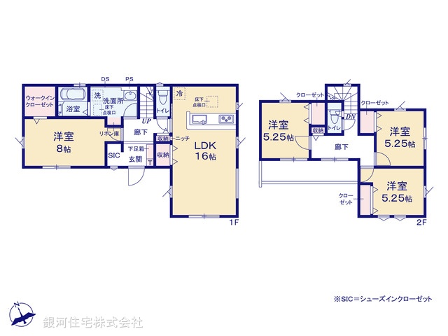 G00395900 千葉県君津市外箕輪１丁目 新築一戸建て 2990万円【間取図】