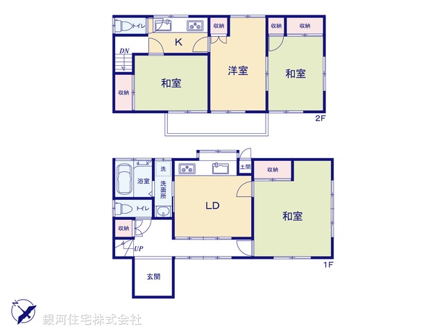 G00395994 埼玉県さいたま市南区大谷場２丁目 中古一戸建て 2980万円【間取図】