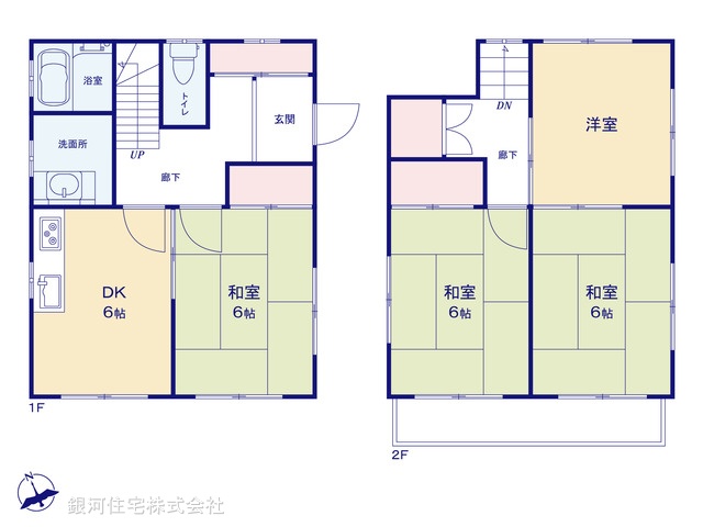 G00396112 東京都八王子市川口町 中古一戸建て 880万円【間取図】