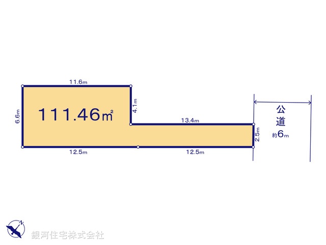 G00396203 神奈川県相模原市中央区由野台１丁目 土地(建築条件付土地) 2310万円【区画図】