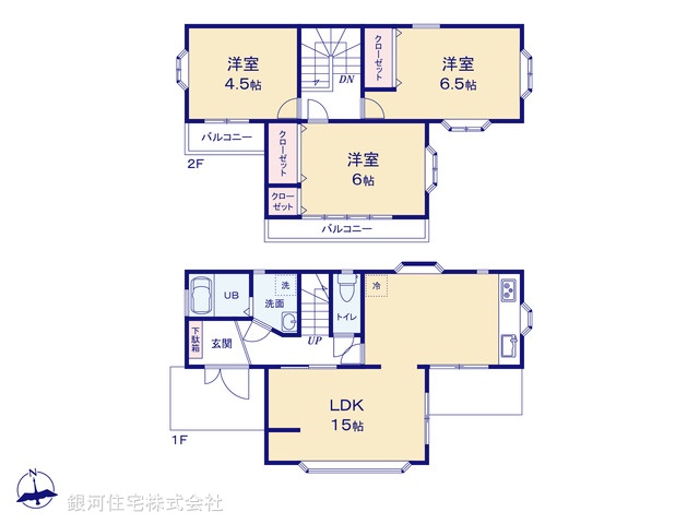 G00396333 東京都町田市本町田 中古一戸建て 2499万円【間取図】