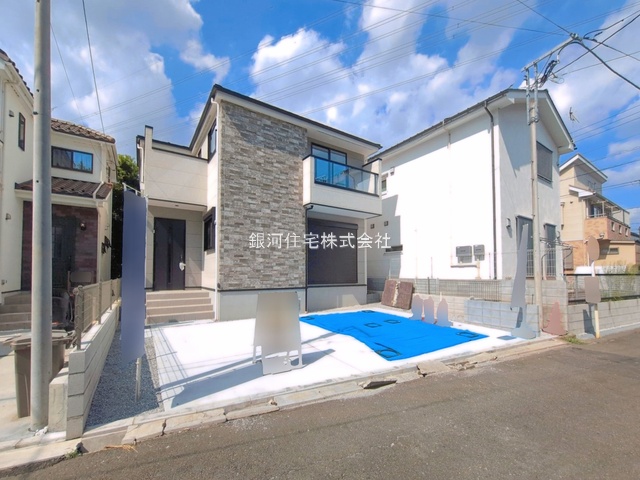 G00396509 東京都小金井市東町１丁目 新築一戸建て 9249万円 土地面積143.76m² (約43.48坪) 建物面積111.99m² (約33.87坪) 間取り４ＬＤＫ 築年月2026年08月(築１年以内)【外観10】