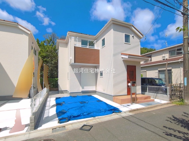 G00396587 東京都福生市大字熊川 新築一戸建て 3880万円 土地面積96.47m² (約29.18坪) 建物面積75.32m² (約22.78坪) 間取り３ＬＤＫ 築年月2026年09月【外観10】