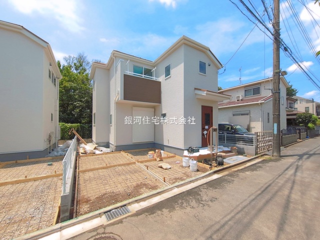 G00396587 東京都福生市大字熊川 新築一戸建て 3880万円 土地面積96.47m² (約29.18坪) 建物面積75.32m² (約22.78坪) 間取り３ＬＤＫ 築年月2026年09月【外観18】
