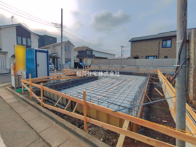 G00396594 東京都東大和市立野１丁目 新築一戸建て 5680万円 土地面積116.00m² (約35.08坪) 建物面積100.43m² (約30.38坪) 間取り３ＬＤＫ 築年月2026年10月【外観4】