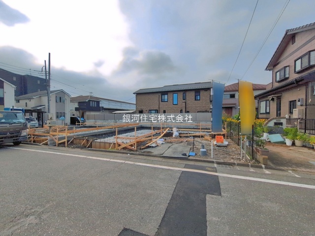 G00396595 東京都東大和市立野１丁目 新築一戸建て 5480万円 土地面積115.99m² (約35.08坪) 建物面積101.25m² (約30.62坪) 間取り３ＬＤＫ 築年月2026年10月【外観5】