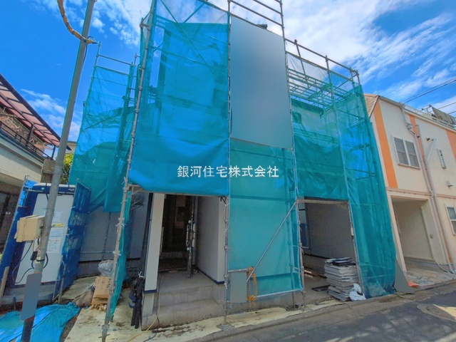 G00396602 東京都練馬区谷原１丁目 新築一戸建て 7580万円 土地面積99.05m² (約29.96坪) 建物面積104.89m² (約31.72坪) 間取り３ＬＤＫ 築年月2026年07月(築１年以内)【外観14】